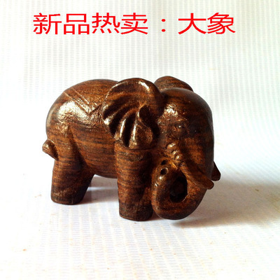 越南沉香手把件大象吉祥物 正宗的天然木雕工藝與批發采購指南